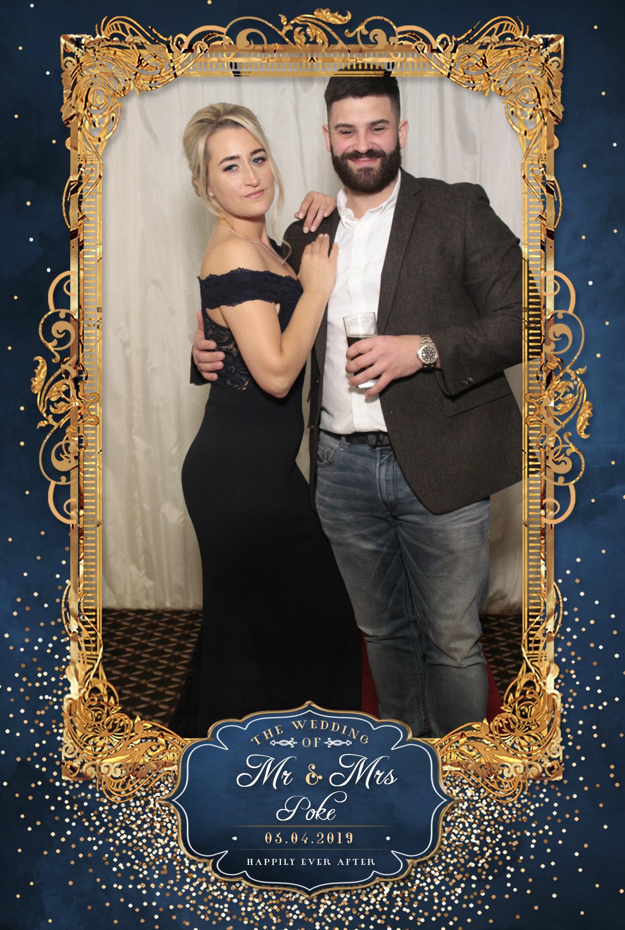 Mr & Mrs Poke | View more photos from the event at gallery.myphotoboothexperience.co.uk/u/MyPhotoBoothExperienceLtd/Mr-Mrs-Poke